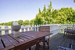 Balkon - FeWo Seekoje: Balkon - Top-Hundeurlaub