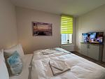 Schlafzimmer - Ferienwohnung 3 im Haus Concordia - Top-Hundeurlaub