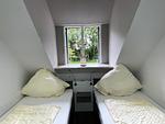 Schlafzimmer - Ferienwohnung Herrenkoog im Reetdachhaus Bongsiel - Top-Hundeurlaub