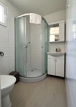 Badezimmer - Mobile Home Blue - Top-Hundeurlaub