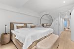 Schlafzimmer - Dünengold Suite Westerland auf Sylt - Top-Hundeurlaub