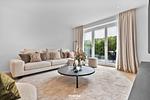 Wohnzimmer - Dünengold Suite Westerland auf Sylt - Top-Hundeurlaub