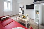 Wohnzimmer - Wohnung 1 - Top-Hundeurlaub