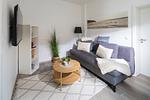 Wohnzimmer - Wohnung 1 - Top-Hundeurlaub