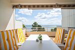 Balkon - App.269 - Strandlage - Top-Hundeurlaub