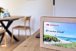 Innenansicht eines Ferienhauses mit Essbereich - Boddenräuber 1 - Top-Hundeurlaub
