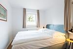 Schlafzimmer mit zwei Einzelbetten - Boddenräuber 3 - Top-Hundeurlaub