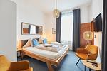 Schlafzimmer - Huus in't Dörp - App.  3 - Top-Hundeurlaub