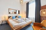 Schlafzimmer - Huus in't Dörp - App.  3 - Top-Hundeurlaub