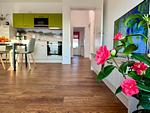 Wohnzimmer - Ferienwohnung 8 im Haus Concordia - Top-Hundeurlaub