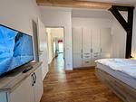 Schlafzimmer - Ferienwohnung 8 im Haus Concordia - Top-Hundeurlaub