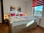 Schlafzimmer - Ferienwohnung 8 im Haus Concordia - Top-Hundeurlaub