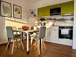 Küche / Küchenzeile - Ferienwohnung 8 im Haus Concordia - Top-Hundeurlaub