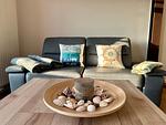 Wohnzimmer - Ferienwohnung 8 im Haus Concordia - Top-Hundeurlaub