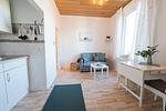 Wohnzimmer - Ferienwohnung "Strandhafer" - Top-Hundeurlaub
