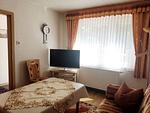 Wohnzimmer - Haus Waldesrand - Top-Hundeurlaub