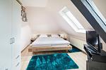 Schlafzimmer - "Seepferdchen" in der Villa Medici - Top-Hundeurlaub