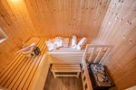 Sauna - Ferienhaus Herrlichkeit 01 Feriendorf Klein Stresow Rügen - Top-Hundeurlaub