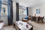 Wohnzimmer - Apartment Joy mit Balkon - Top-Hundeurlaub