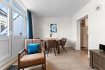 Wohnzimmer - Apartment Joy mit Balkon - Top-Hundeurlaub