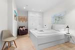 Schlafzimmer - Bungalow Grace mit eingezäunter Terasse - Top-Hundeurlaub