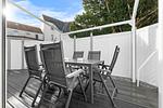 Terrasse - Bungalow Grace mit eingezäunter Terasse - Top-Hundeurlaub