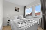 Schlafzimmer - Loft Lucky mit Balkon - Top-Hundeurlaub