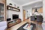 Wohnzimmer - Apartment Hope mit Balkon - Top-Hundeurlaub