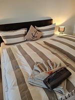 Schlafzimmer - Ferienhaus Naase App. 4 - Top-Hundeurlaub