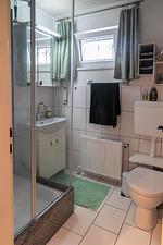 Badezimmer - Blockhaus Vogelrast - Top-Hundeurlaub