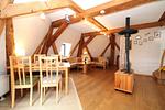 Wohnzimmer - Brunshauptener Mühle Fewo 6 - Top-Hundeurlaub