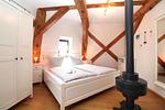 Schlafzimmer - Brunshauptener Mühle Fewo 6 - Top-Hundeurlaub