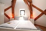 Schlafzimmer - Brunshauptener Mühle Fewo 6 - Top-Hundeurlaub