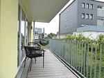 Balkon - LuxInn 6Pers. Wifi Infrarotsauna Hunde erlaubt - Top-Hundeurlaub