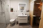Badezimmer - Watt Moij - Top-Hundeurlaub