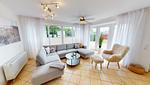 Wohnzimmer - Haus Seagate - Top-Hundeurlaub