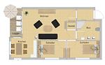 Appartement 3 - Top-Hundeurlaub