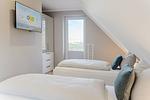 Schlafzimmer - Wellnesshaus Strandläufer - Top-Hundeurlaub