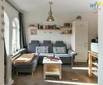 Wohnzimmer - Ferienwohnung Kiek op de Toorns - Top-Hundeurlaub