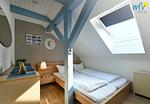 Schlafzimmer - Ferienwohnung Kiek op de Toorns - Top-Hundeurlaub