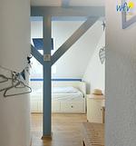 Schlafzimmer - Ferienwohnung Kiek op de Toorns - Top-Hundeurlaub
