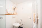 Badezimmer mit Dusche - Hus Inselkieker 110 - Top-Hundeurlaub
