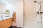 Badezimmer mit Dusche - Hus Inselkieker 110 - Top-Hundeurlaub