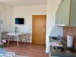 Küche / Küchenzeile - Ferienwohnung 2 - Top-Hundeurlaub