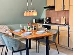 Küche / Küchenzeile - Ferienwohnung 4 - Top-Hundeurlaub