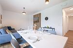 Wohnzimmer - Appartement 4 - Top-Hundeurlaub