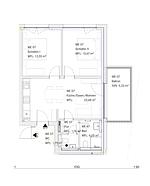 Grundriss - Appartement 7 - Top-Hundeurlaub