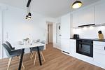 Küche / Küchenzeile - Appartement 10 - Top-Hundeurlaub