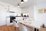 Küche / Küchenzeile - Appartement 12 - Top-Hundeurlaub
