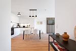 Küche / Küchenzeile - Appartement 12 - Top-Hundeurlaub